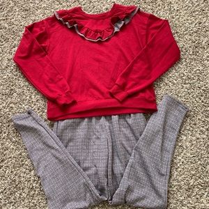 Sweatshirt and pants set